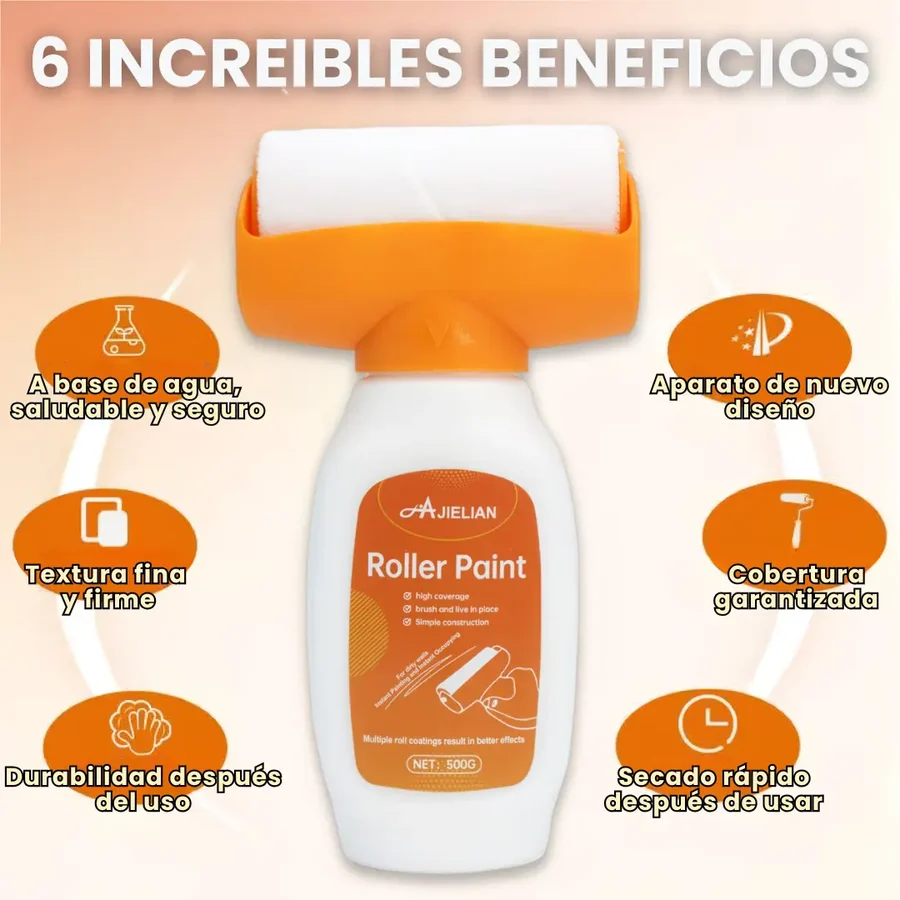 Rodillo de Pintura Blanco 500g