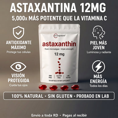Astaxatina Microingredients | 120 días de tratamiento