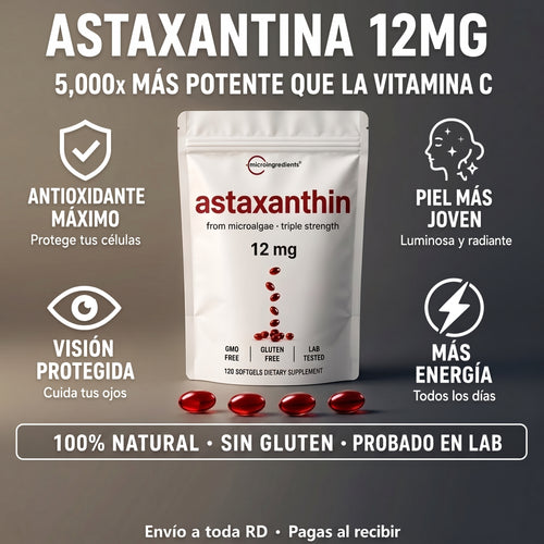 Astaxatina Microingredients | 120 días de tratamiento