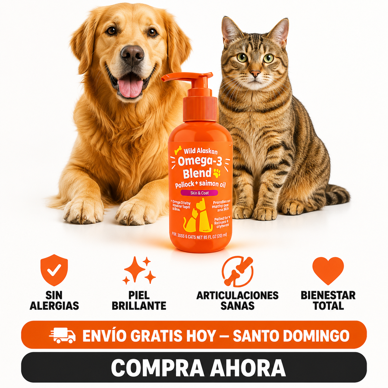 Aceite de Salmón + Omega-3 EPA y DHA | Wild Alaskan | 251ML