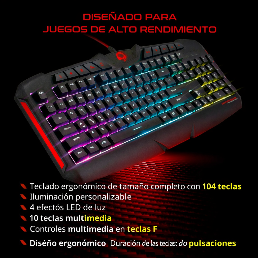 Kit Gamer 4 en 1