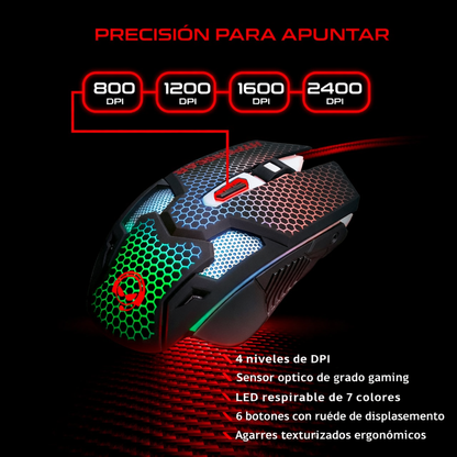 Kit Gamer 4 en 1