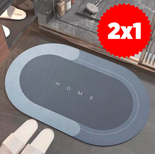 2x1 Alfombra Super Absorbente de baño