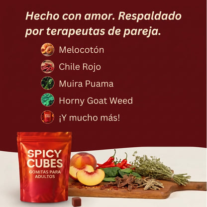 ❤️‍🔥Spicy Cubes | Gomitas para adultos