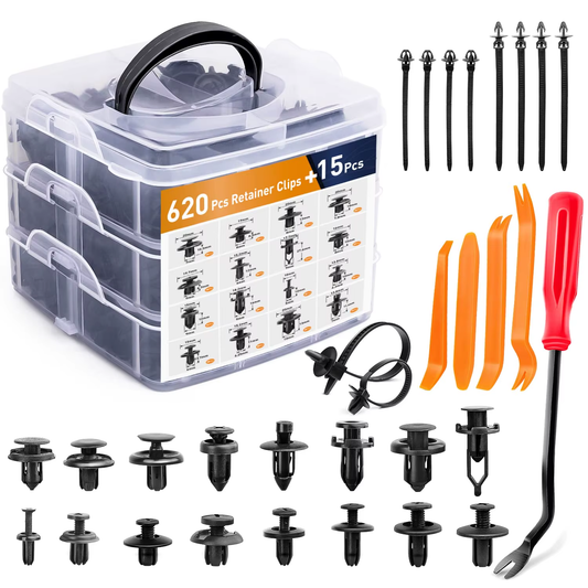 Set 620 Clips para Vehiculo