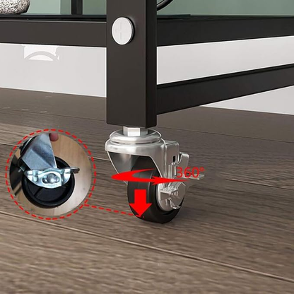 Estante plegable metálico 5 niveles