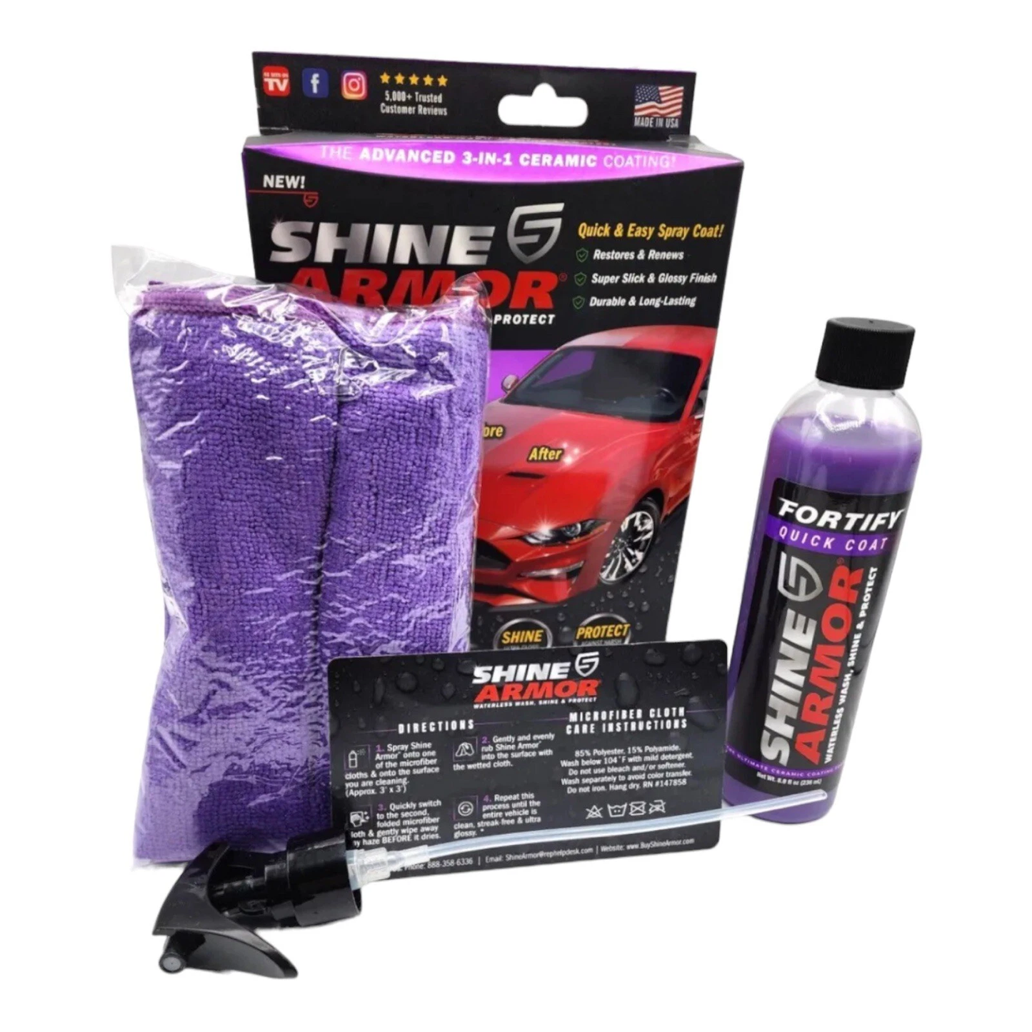 Shine Armor Recubrimiento Cerámico | 8oz