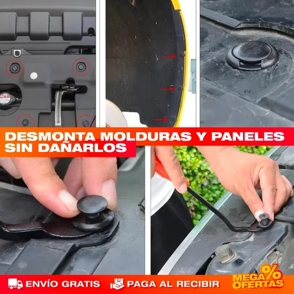 Set 645 Clips + 45 piezas para Reparación