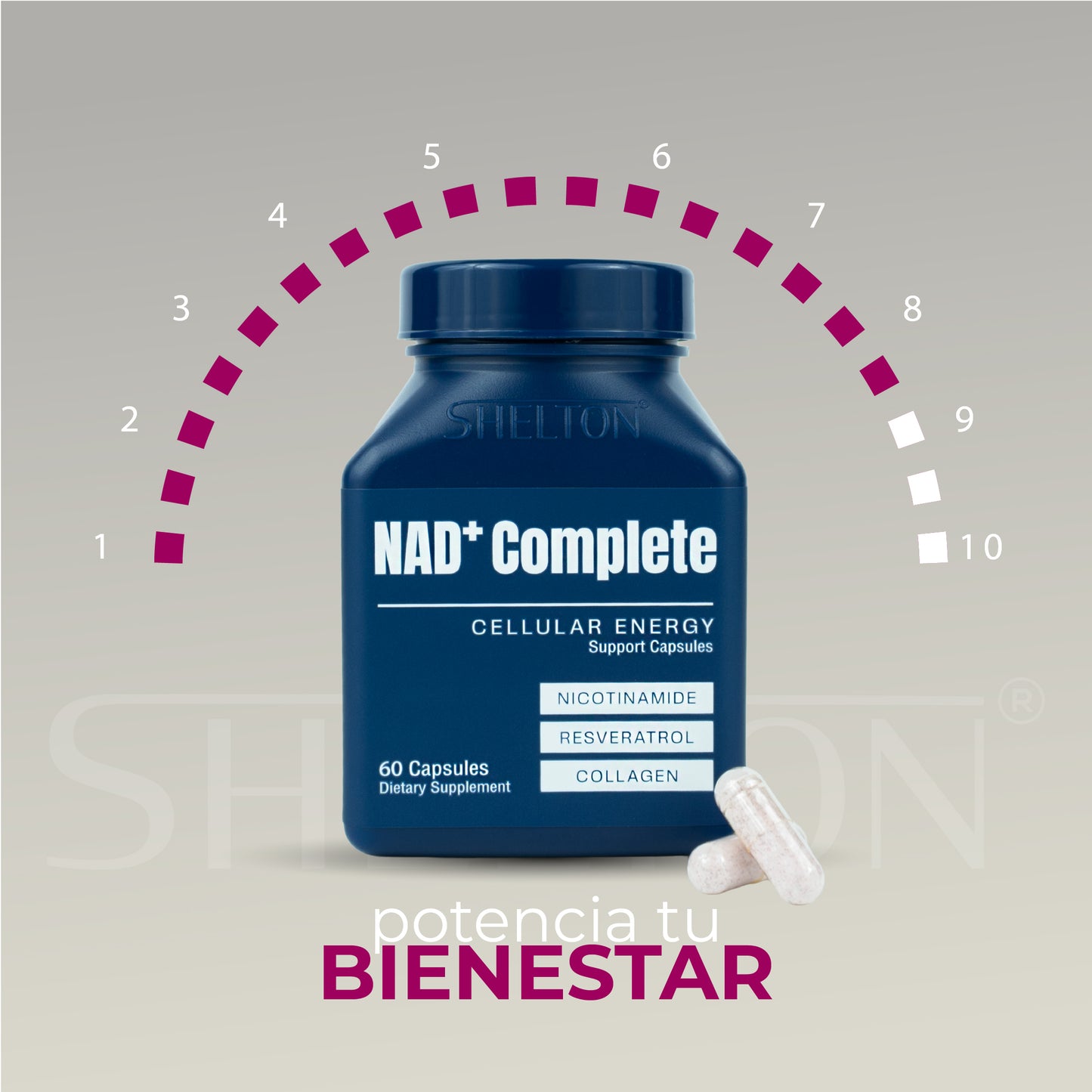 NAD+™ Resveratrol | 60 CPS