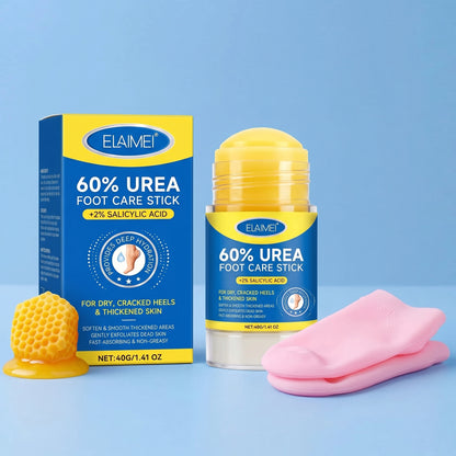 COMBO BARRA HIDRATANTE 60% UREA Y ÁCIDO SALICÍLICO + PAR DE MEDIAS DE SILICONA
